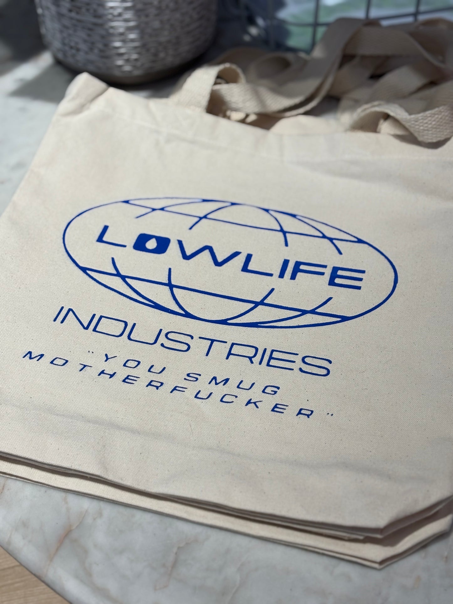 Lowlife Industries Canvas Tote