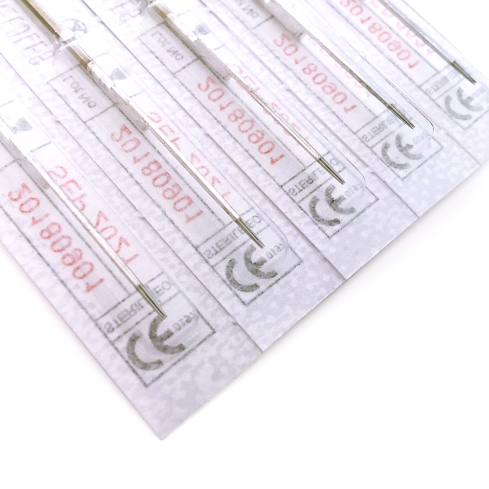 Traditional Needles - #12/0.35mm-Round Liner Long Taper Needles