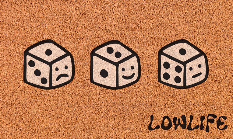 Triple Die Guy Doormat