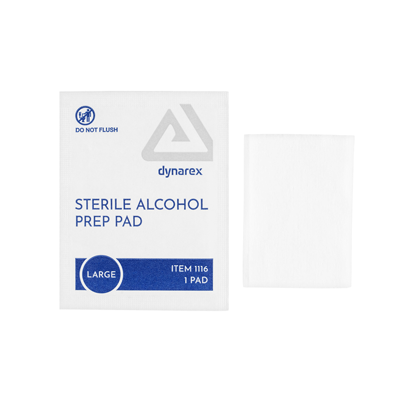 Alcohol Prep Pads - Large