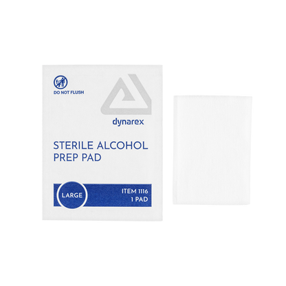Alcohol Prep Pads - Large
