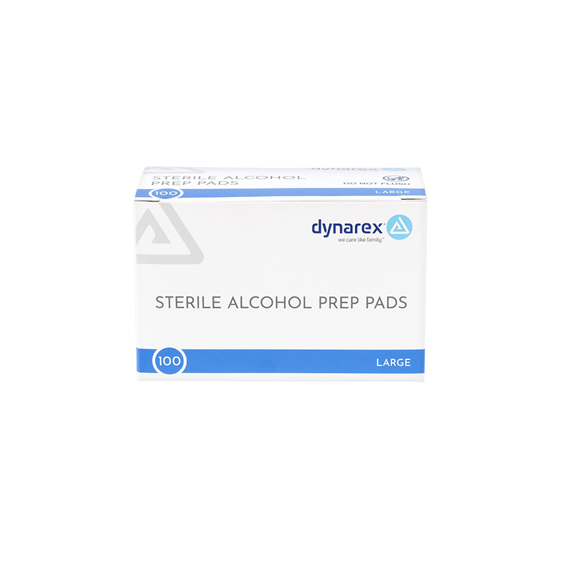 Alcohol Prep Pads - Large