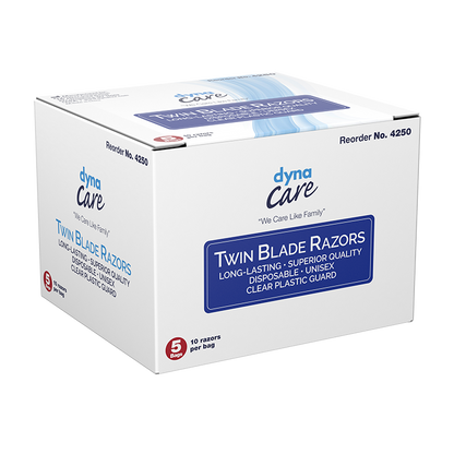 Twin Blade Disposable Razors - 50 ct.
