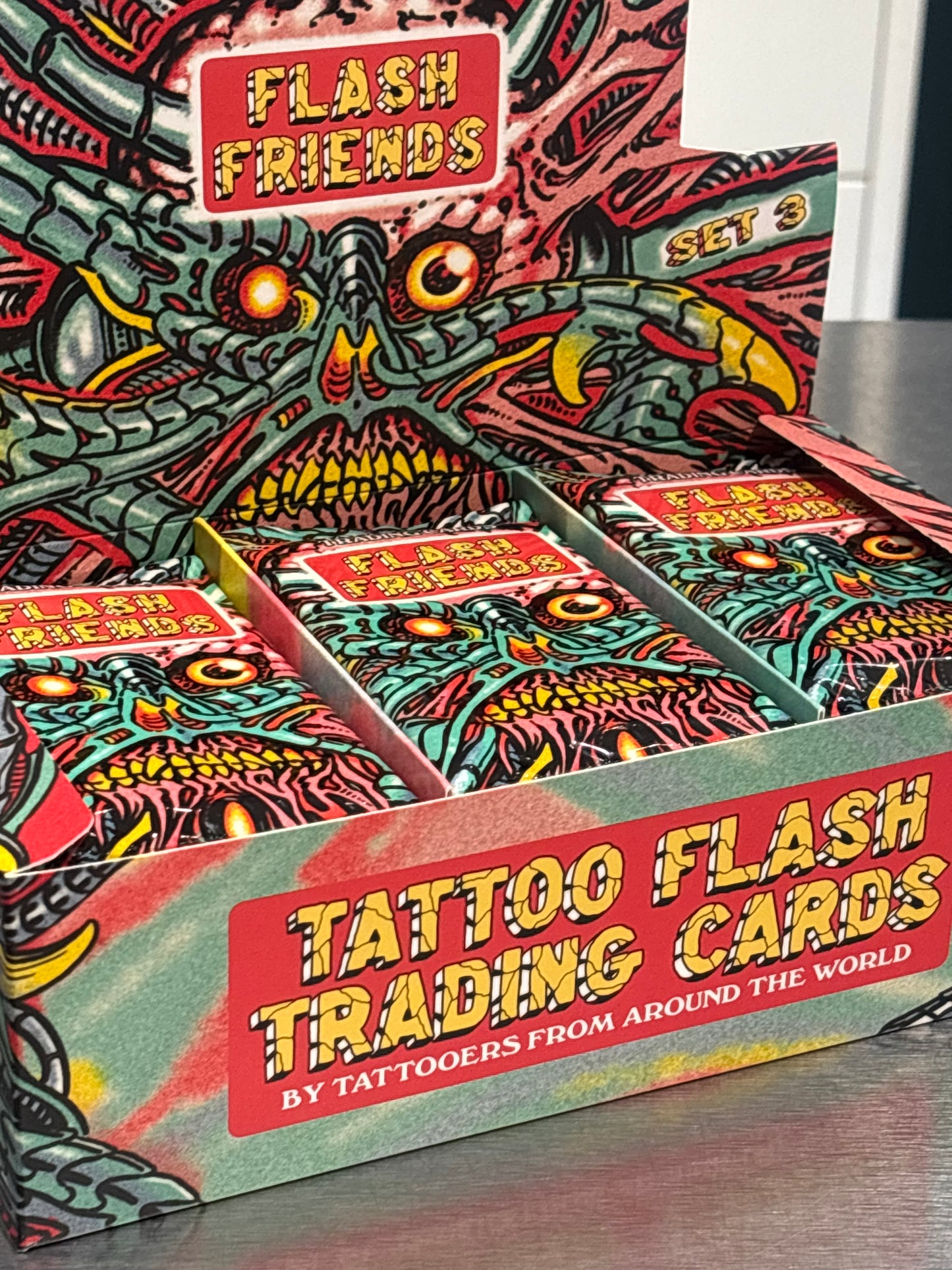Flash Friends: Tattoo Trading Cards