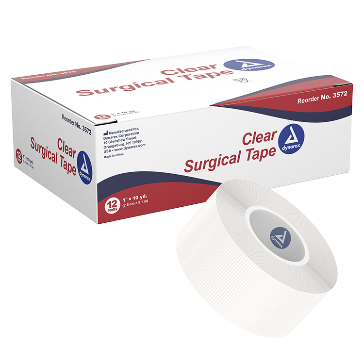 Clear Surgical Tape - 1”x10yd