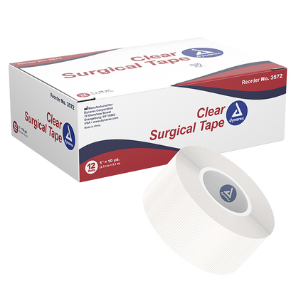 Clear Surgical Tape - 1”x10yd