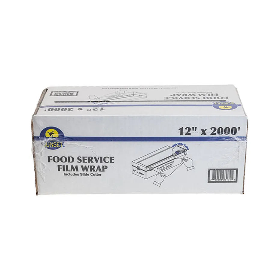 Plastic Film Wrap - 12” x 2000’