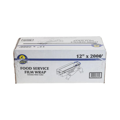 Plastic Film Wrap - 12” x 2000’