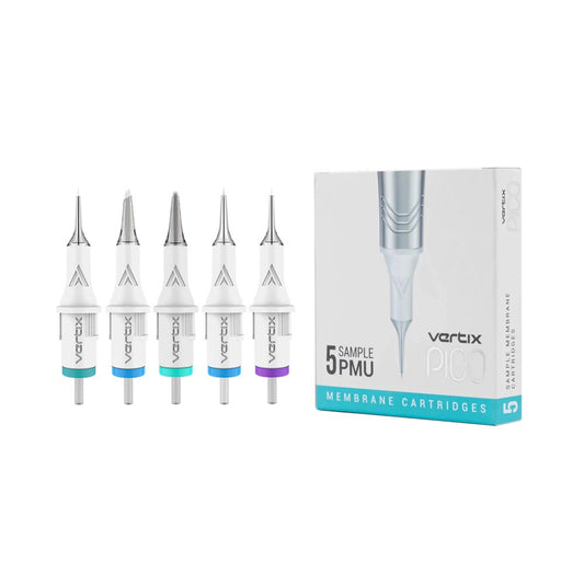Vertix Pico PMU Cartridge Needles — Sample Pack Of 5